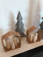 Minikrippe Geschenkidee Weihnachten Deko Krippe Holzfiguren Bayern - Lauben b. Memmingen Vorschau