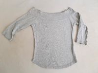 H&M Langarmshirt, S, grau, 3/4-Ärmel, weiter Ausschnitt Eimsbüttel - Hamburg Eimsbüttel (Stadtteil) Vorschau