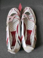 Ballerina NEU und UNGETRAGEN, mit Etikett, weiß/rot, Größe 38 Thüringen - Weimar Vorschau