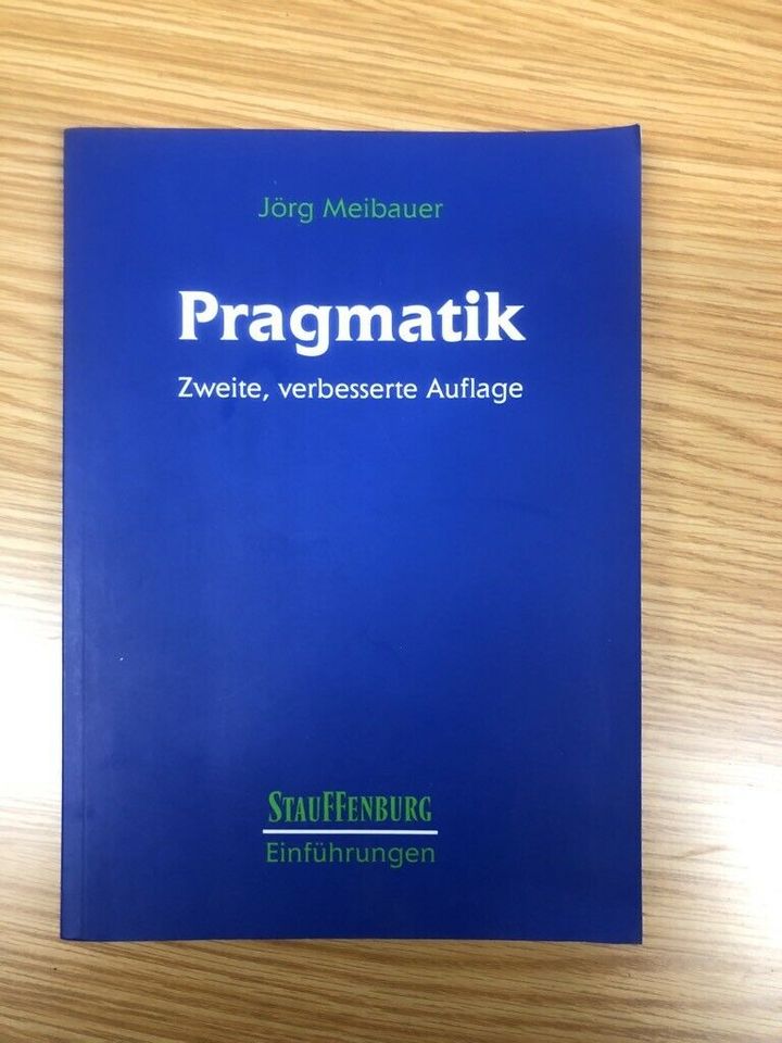 Jörg Meibauer - Pragmatik in Bad Driburg