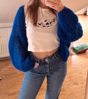 Handmade mohair Cardigan Strickjacke selbstgemacht Größe M Niedersachsen - Peine Vorschau