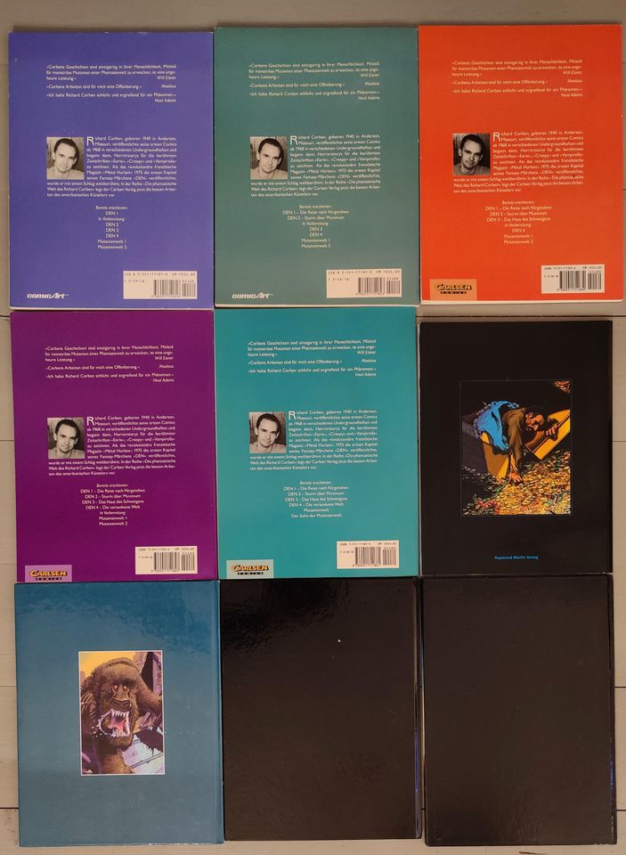 RICHARD CORBEN COMIC Hardcover phantastische Welt #1-6 Rowlf u.a. in Lemgo