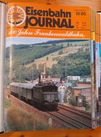 Eisenbahnjournal 100 Jahre Frankenwaldbahn Sonderausgabe Aug 1985 West - Schwanheim Vorschau