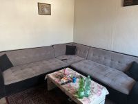 Couch grau schwarz Nordrhein-Westfalen - Düren Vorschau