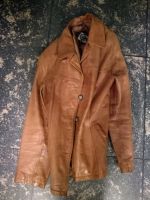 Leder-Jacke XL braun lang vintage retro leder-mantel Knöpf gefütt Eimsbüttel - Hamburg Eimsbüttel (Stadtteil) Vorschau