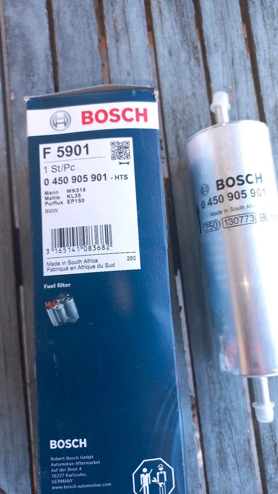 Kraftstofffilter Bosch F5901 für BMW in Lübeck
