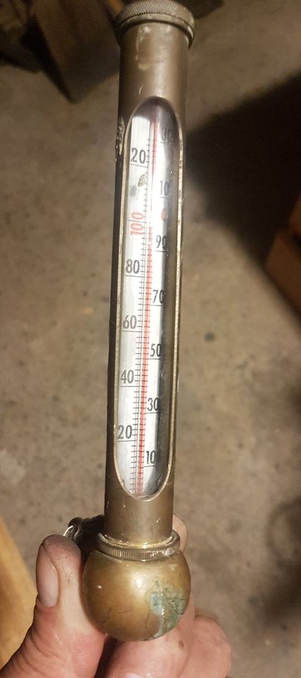 Thermometer Heizung Retro in Schwalmstadt