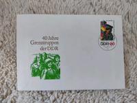 Ersttagsbrief 40 Jahre Grenztruppen der DDR Sachsen - Mülsen Vorschau