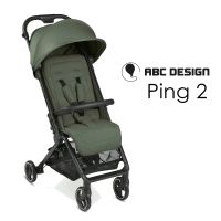 ABC-Design Ping 2 - Olive - Buggy mit flacher Liegeposition, Tragetasche und Tragegurt (bis 27 kg belastbar) - NEU Hessen - Fulda Vorschau