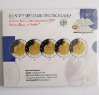 2 Euro sammlermünzenset PP  2017 Rheinland-Pfalz Saarland - Perl Vorschau