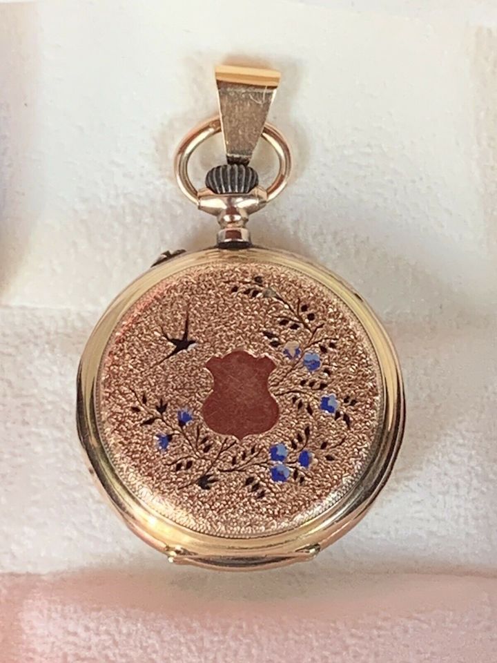 Taschenuhr aus 585 Gold SAMMLER 14K Pocket Watch Golduhr Rolex in Berlin