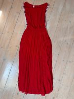 Kleid rot Plissee rock rückenfrei einheitsgröße S M 34 36 38 Bayern - Aufhausen Vorschau