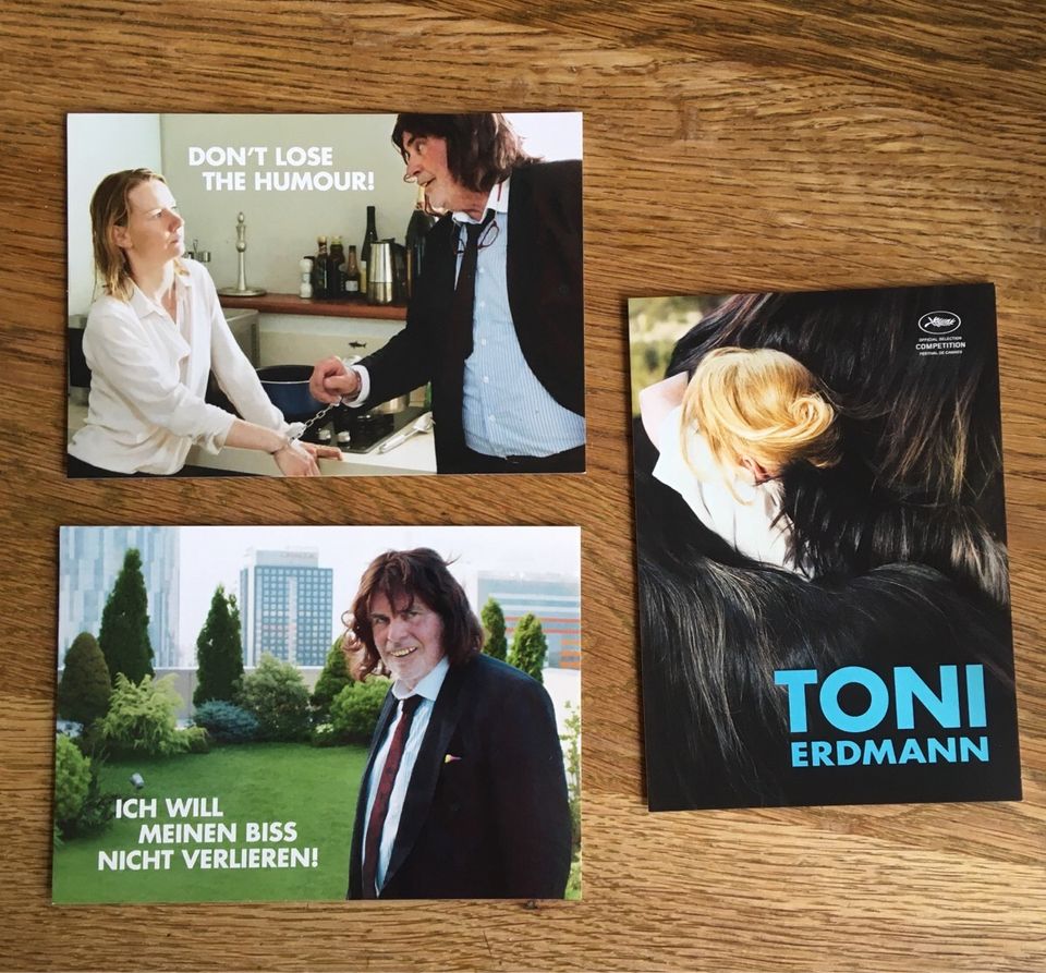 Dvd Toni Erdmann Hüller Simonischek Poster in Schwerin