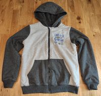 gefütterte warme Sweatjacke/Sweatweste, Größe 146/152, grau Saarland - Saarlouis Vorschau