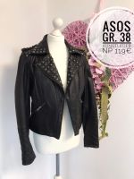 36 38 Kunstleder Jacke bikerjacke ASOS Biker Retro neu NP 120€ Nordrhein-Westfalen - Leverkusen Vorschau