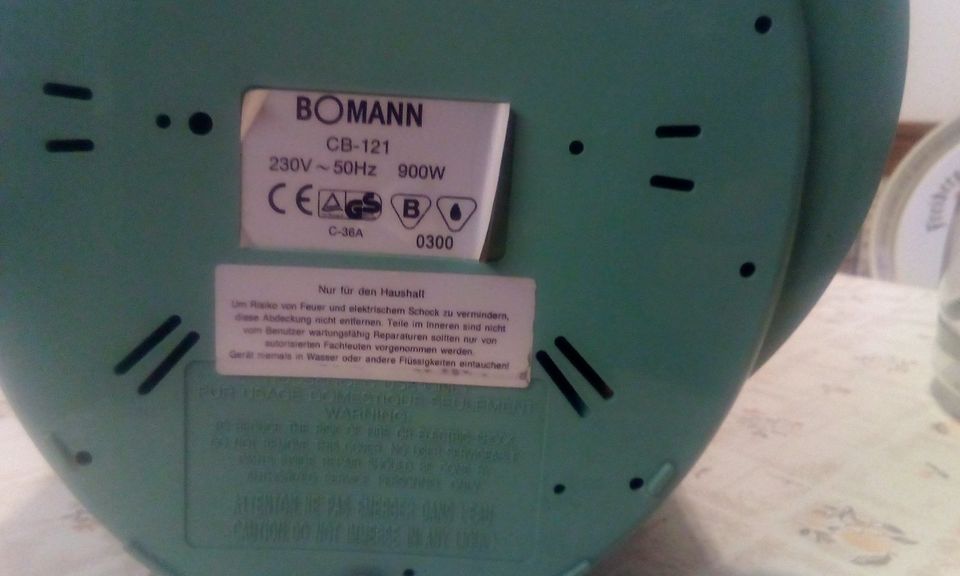 Kaffeemaschine Bomann Mintgrün mit Timer in Doberlug-Kirchhain