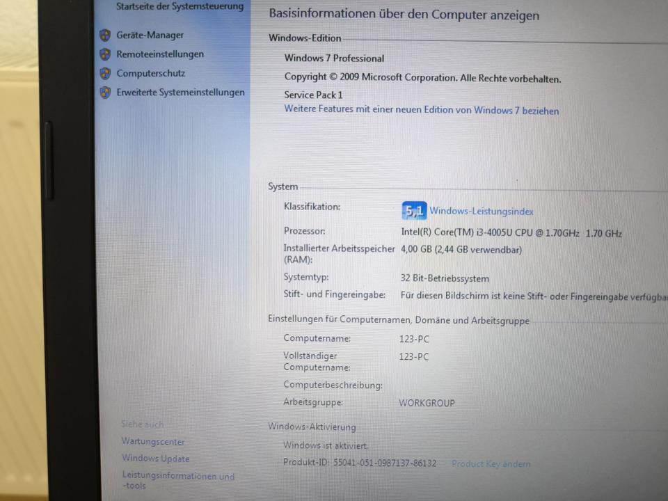 Lenovo Laptop Notebook 15,3 Zoll Core i3 4GB Ram  - 1TB SSD Linux in Bautzen