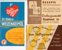 4x Lebensmittel Reklame aus den 1950er-Jahren Schleswig-Holstein - Norderstedt Vorschau