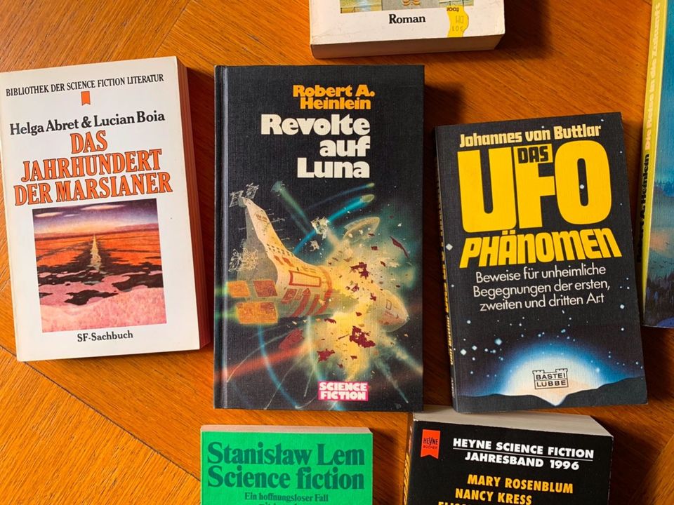 14 ältere Science Fiction Taschenbücher, ungelesen, auch einzeln in Heusenstamm