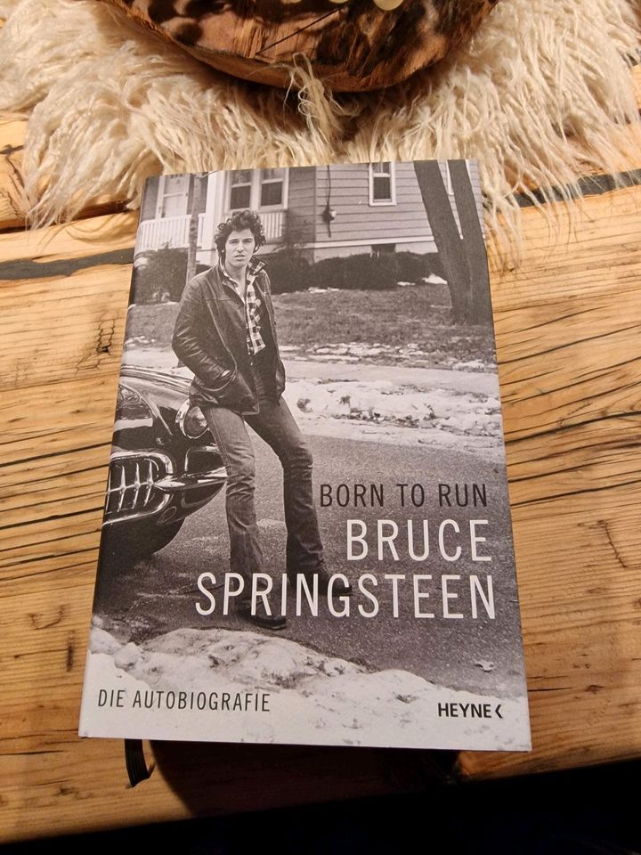 Bruce Springsteen Hardcover Born to run in Weitefeld