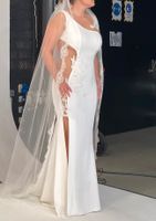 Sexy Brautkleid mit Schleppe und Schlitz Nordrhein-Westfalen - Burscheid Vorschau