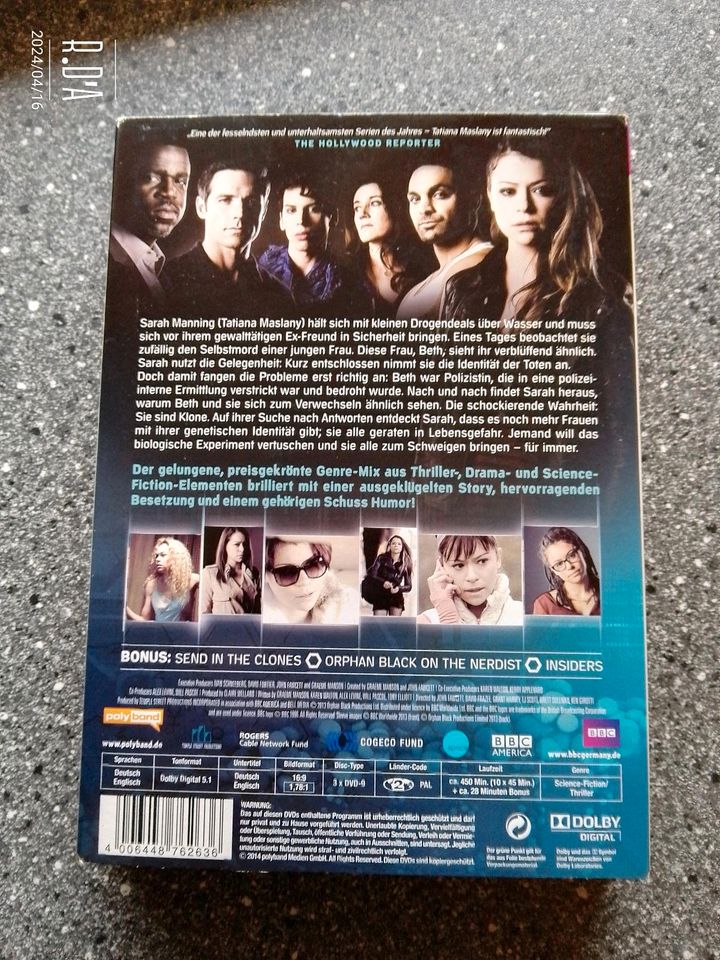 Orphan Black Staffel 1 / DVD in Roßdorf