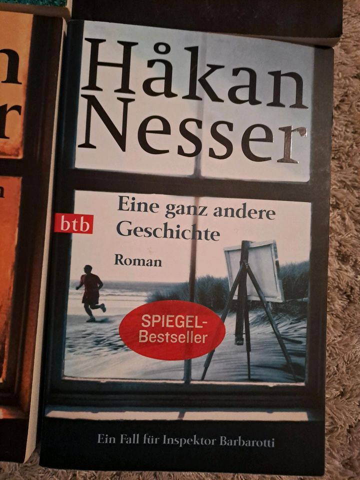 4 Bücher von Håkan Nesser Roman,Thriller in Möhnesee