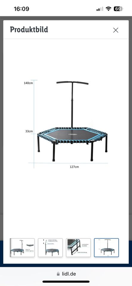 Fitness Trampolin, Body Coach Trampolin , wie NEU in Nordrhein-Westfalen -  Ahaus | eBay Kleinanzeigen ist jetzt Kleinanzeigen