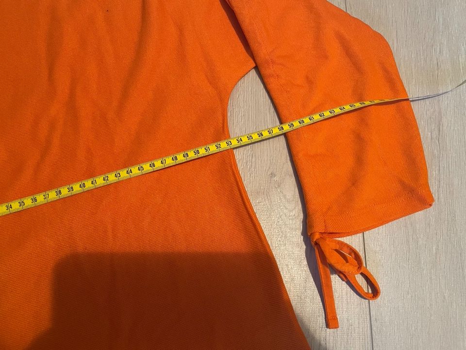 Street One Oberteil Shirt Top Sweatshirt Longsleeve orange 44 XL in München