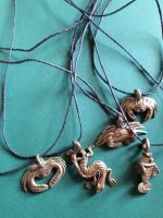 Afrikanische Bronze  "Krabben, Gecko, Fisch"  - Westafrika  - Thüringen - Stadtroda Vorschau
