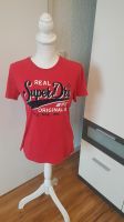 T-Shirt Superdry rot Damen M Baden-Württemberg - Berkheim Vorschau