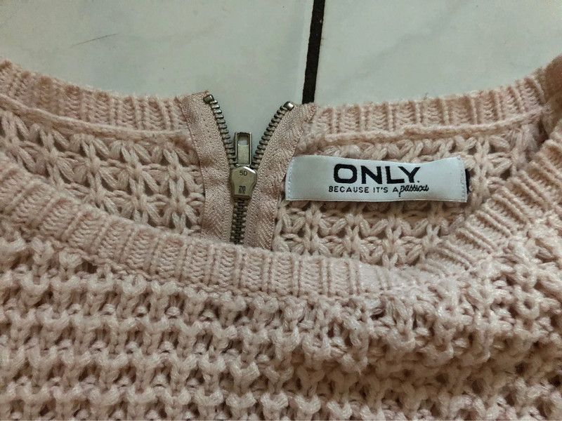 Only rosa strick Pullover strickpullover rosa XL L 38 40 in Großwallstadt