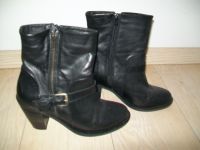 Maca Schuhe Stiefel Stiefeletten Schwarz Gr. 39 echtes Leder Nordrhein-Westfalen - Neuss Vorschau