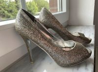 Buffalo high Heels Pumps Gold Silber Glitzer Leder 39 Party. Essen - Steele Vorschau