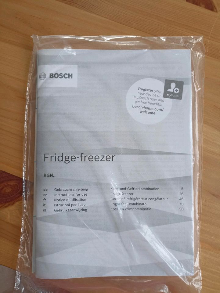 Bosch Kühlschrank silber in Wegberg