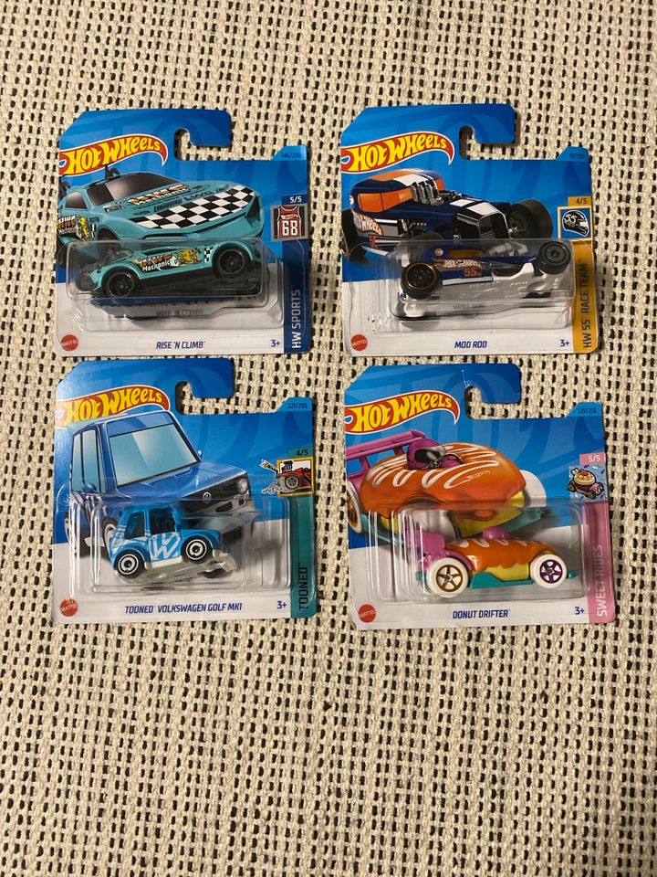 HotWheels Selten: Treasure Hunt 4x Set in Hamburg