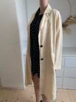 Zara Mantel Trenchcoat hellgelb creme M 38 oversize Bayern - Würzburg Vorschau