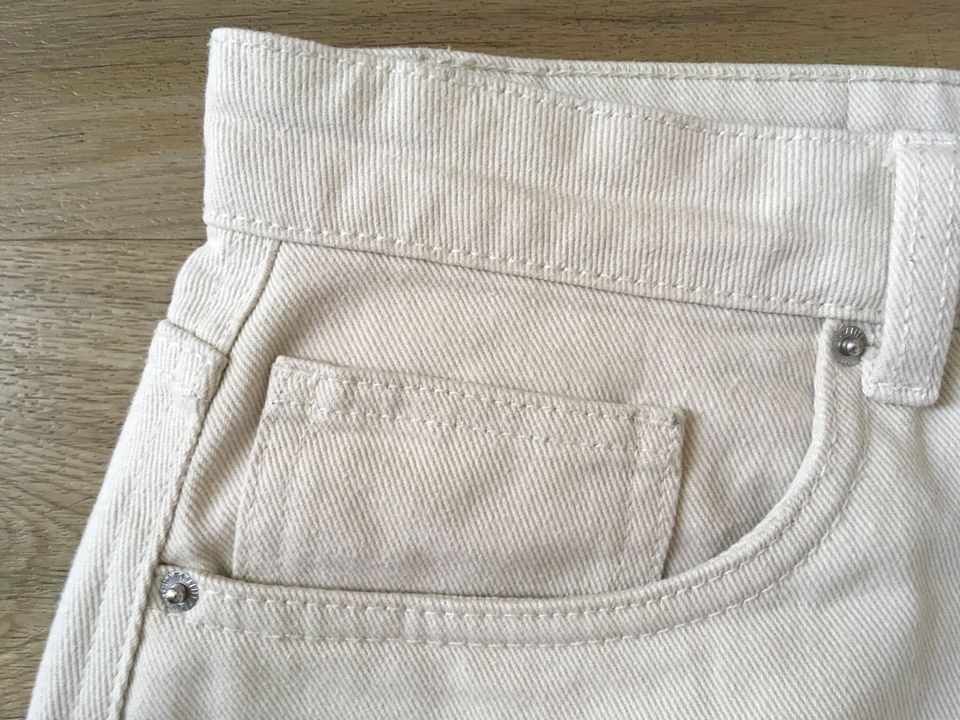 Vero Moda Jeansrock in Beige, ungefüttert, Gr. L in Witten