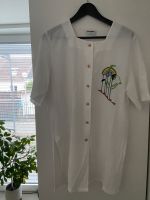 Vintage Bluse Gr. 38, Weiss, bestickt Saarland - St. Ingbert Vorschau