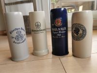 vier ½-Liter-Krüge, Steingut, div. Brauereien Bayern - Zirndorf Vorschau