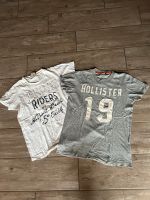 2x Hollister Shirts grau und weiß Leipzig - Leipzig, Zentrum-Ost Vorschau