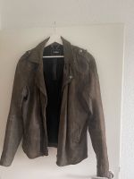 Tigha Lederjacke L Stone grey Duisburg - Duisburg-Süd Vorschau