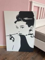 Leinwand Bild Audrey Hepburn (selbstgemalt) Blumenthal - Farge Vorschau
