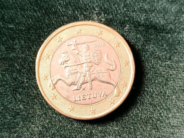 1 Euro Münze Lietuva 2015  Sammlung Sammeln in Gräfendorf