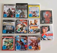 PS3 Spiele Sammlung Assassin's Creed Uncharted Spiderman uvm Nordrhein-Westfalen - Kreuztal Vorschau