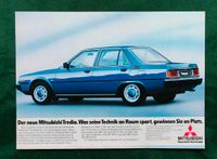 Mitsubishi Tredia Werbeanzeige 1982 Niedersachsen - Velpke Vorschau