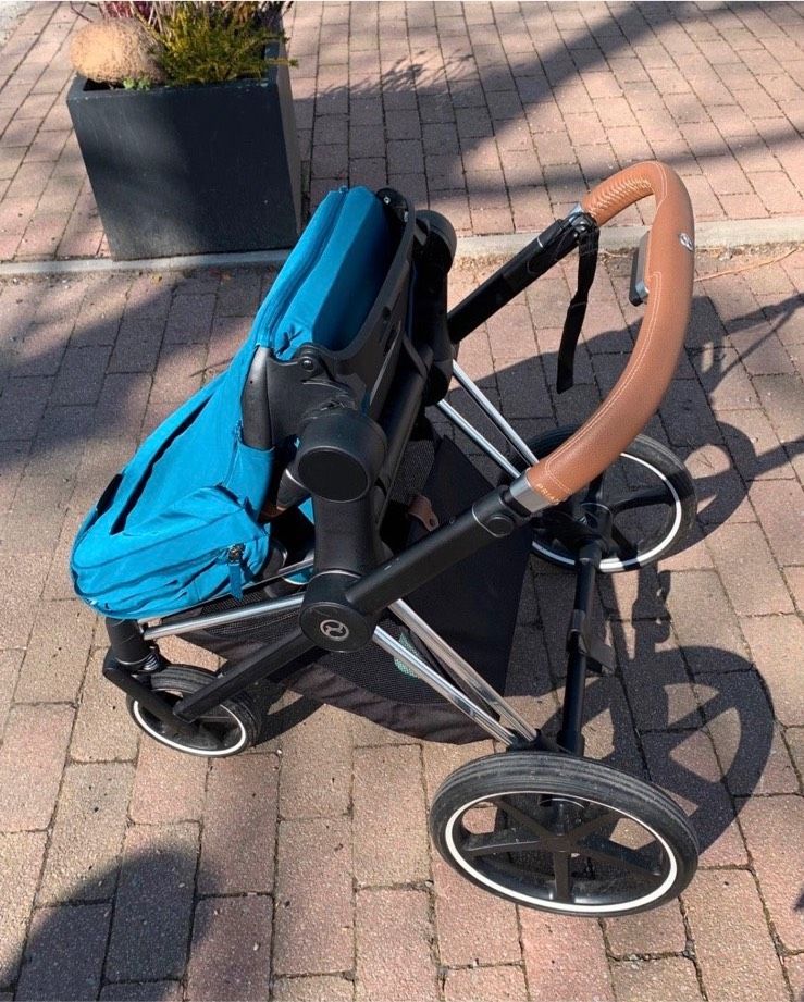 Cybex Priam Platinum Kinderwagen Mountain Blue in Bottrop