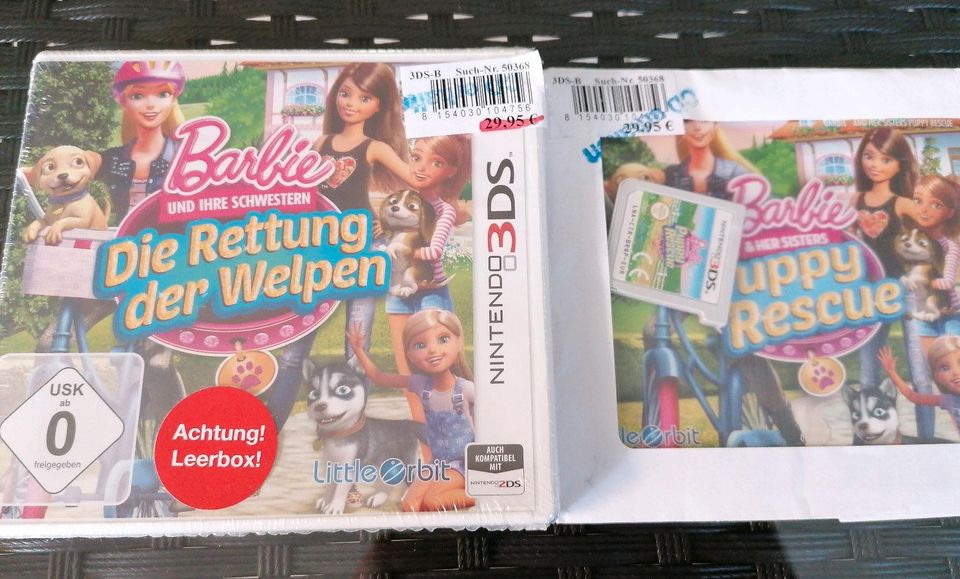 Nintendo 3 DS Barbie Die Rettung der Welpen Neu in Vörstetten