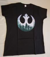 Rogue One Star Wars Rebellion Jyn Erso Qwertee Damenshirt XXL Nordrhein-Westfalen - Hilden Vorschau