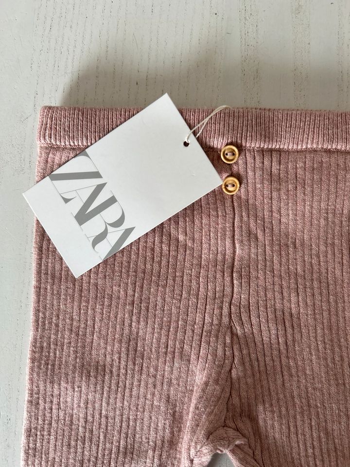 Zara Leggings Größe 74 / 6-9 Monate ❤️ NEU rose in Rodenbach